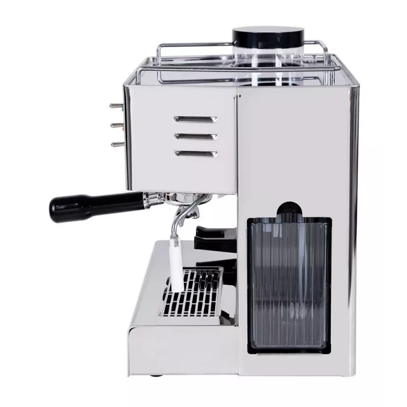 Quick Mill Pegaso, Espresso Machine, coffee beans, Built-In Grinder, 1200 W, Stainless Steel