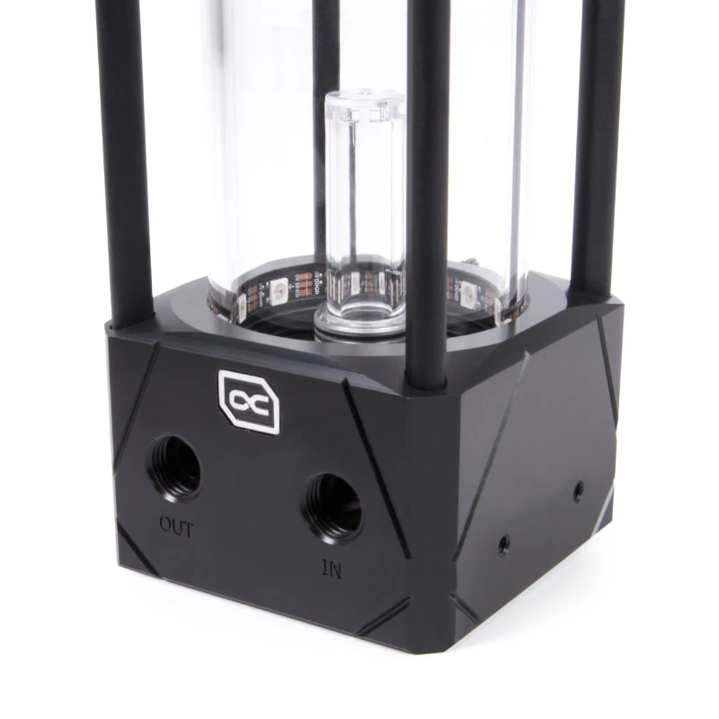 Water block Alphacool 13326 Acetal Aluminium Glass Black Transparent