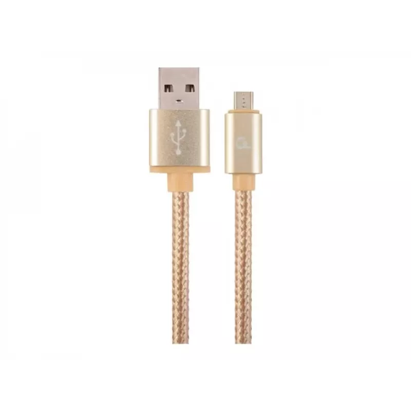 USB 2.0 cable GEMBIRD CCB-mUSB2B-AMBM-6 — USB A to Micro-USB B, 1.8 m, gold
