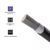 Solar cable QOLTEC 53851 4 mm² 100 m black