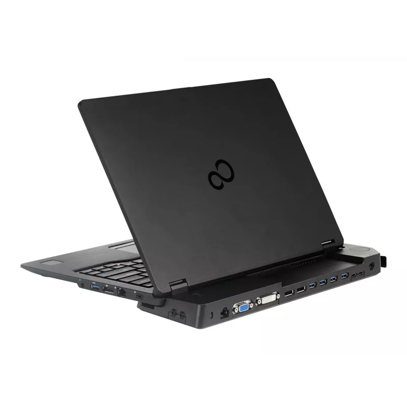 Fujitsu S26391-F1607-L109 laptop dock/port replicator Docking Black