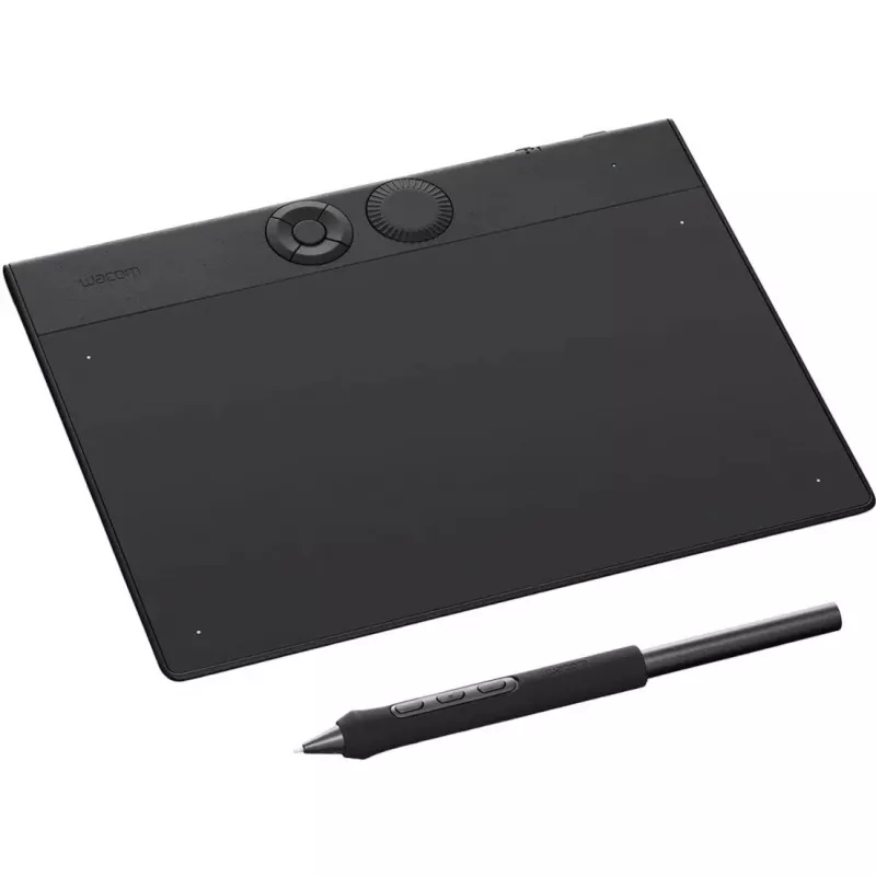 Wacom Intuos Pro Pen Tablet Medium Stifttablett, Bluetooth, USB, incl. Wacom Pro Pen 3