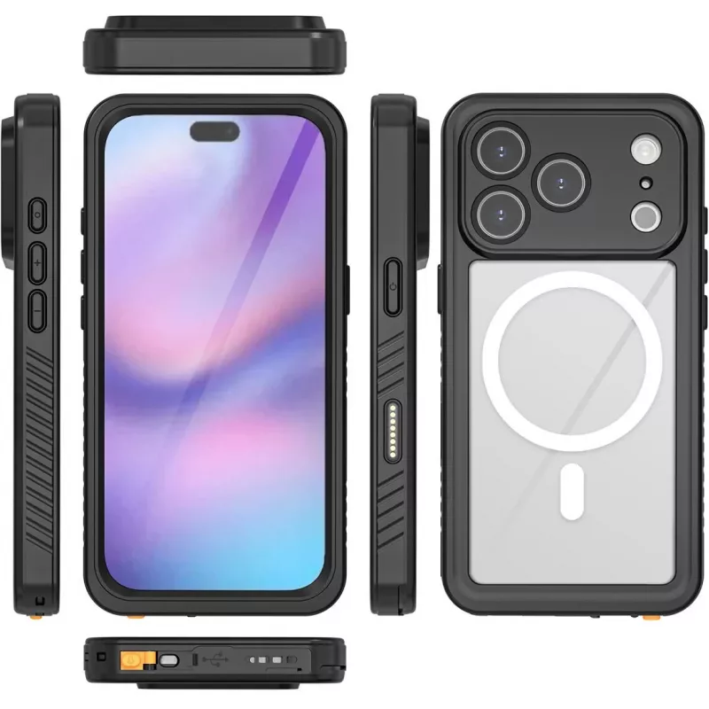 4smarts waterproof case Stark for Apple iPhone 17 Pro MagSafe-compatible (541583)
