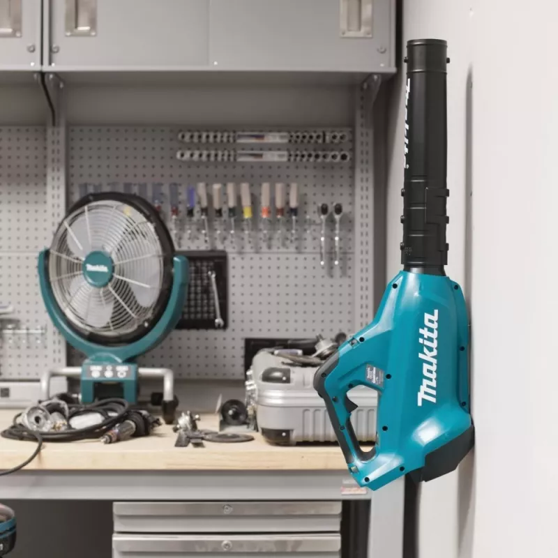 Makita DUB362Z cordless leaf blower 193 km/h Black, Turquoise 18 V Lithium-Ion (Li-Ion)
