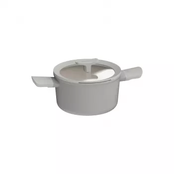 BergHOFF 3950428 soup pot 3.1 L Grey Aluminium