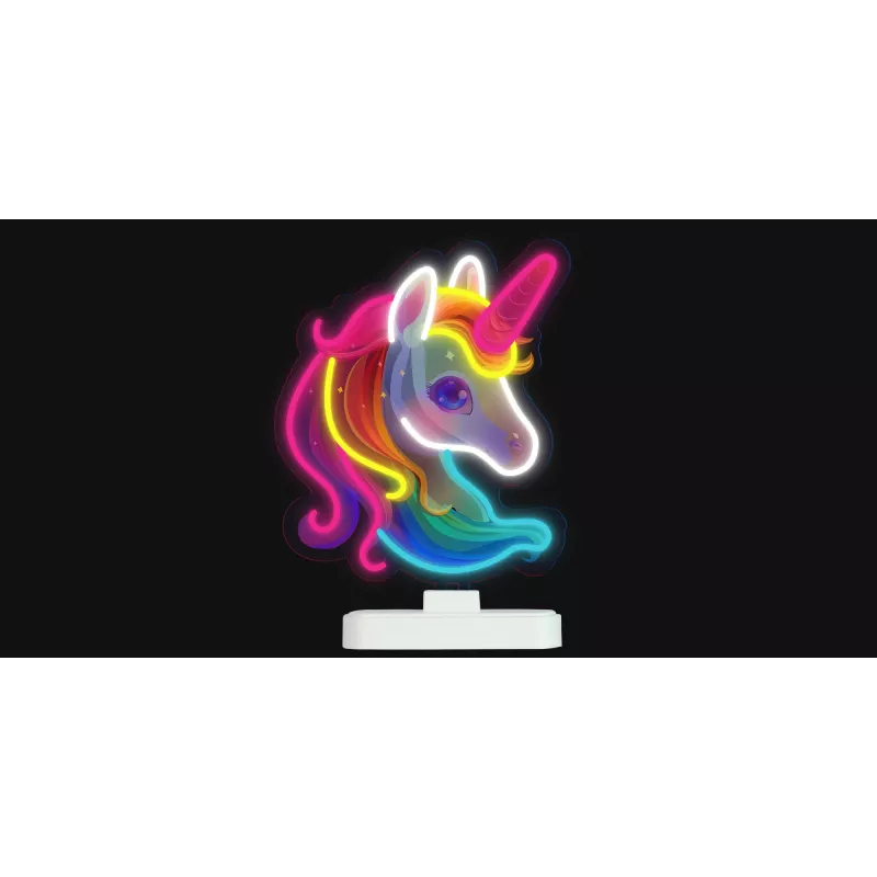 Table LED lamp MANTA MASNL128MT — unicorn-shaped decorative night light