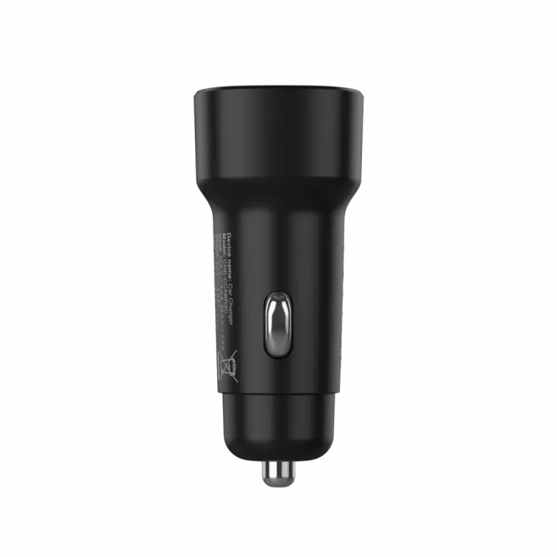 Car charger CANYON OnDrive 30 PD 30W USB-C Black — in-vehicle USB-C power adapter 30W PD