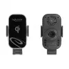 Active car holder DELOCK 66939 for mobile phones — suction cup mount, Black/Grey, wireless charging compatible