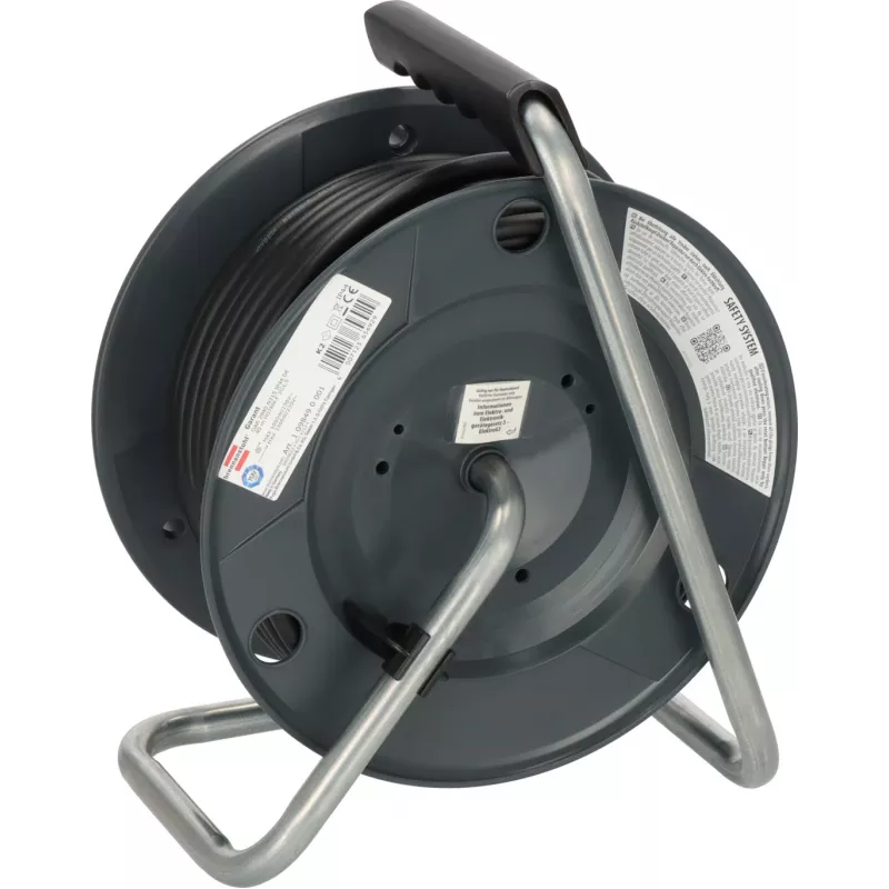 Cord Reel Brennenstuhl 1098490024 3 AC outlets 40 m Black Blue Red