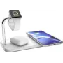 Zens Dual+Watch Aluminium Wireless Charger - Induktive Ladematte + AC-Power Supply
