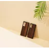 Smartphone case man and wood Galaxy Note 20 black koala
