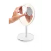 Freestanding LED Makeup Mirror ETA Fenité Round 20 cm, Touch Control, USB, Built-in LiPo Battery