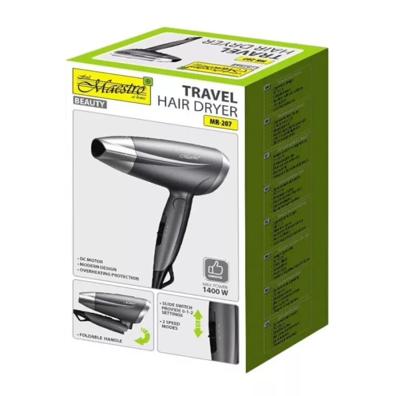 Hair dryer Maestro MR-207 1400W