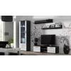 Cama TV stand SOHO 140 black/white gloss