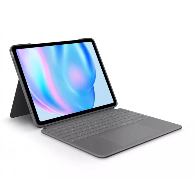Logitech Combo Touch Keyboard QWERTY US International Grey Trackpad