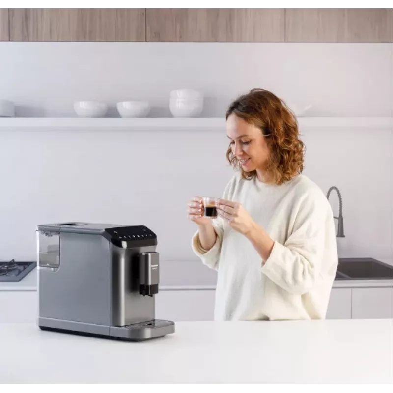 Espresso machine Taurus Accento Latte fully-automatic, built-in grinder, 1.5 L water tank, coffee beans input