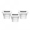 Mount for UBIQUITI UVC-G3-F-C-3 security camera, indoor, white