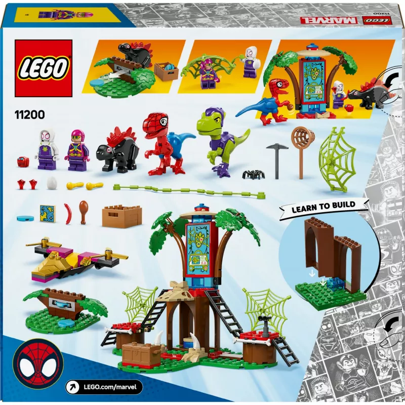 LEGO MARVEL 11200 Spidey and Gobby’s Raptor Battle at Tree House HQ