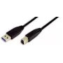 Logilink - USB Cable - 9-pin USB Type A (M) - 9-pin USB Type B (M) - 3 m (USB 3.0) (CU0025)
