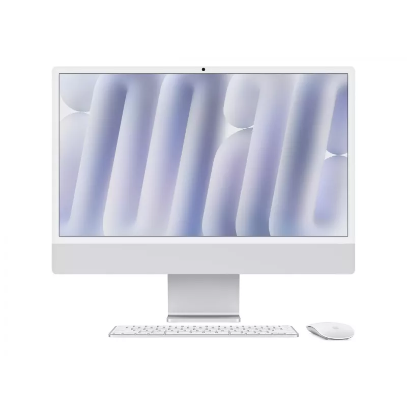 iMac 24 inch: M4 10/10, 24GB, 512GB SSD - Silver