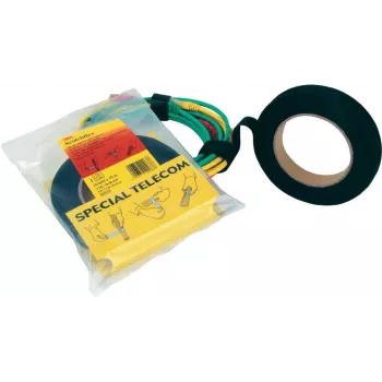 Bundling tape 3M FE510090304 (black), temperature range -10°C to 80°C, 10 m × 20 mm