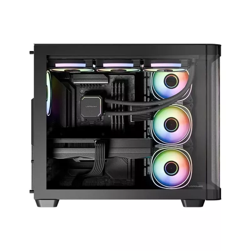 Computer case LC-Power LC-8001B-ON Midi Tower Black