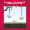 Outdoor Smart Globe Light Colour 3-pack, LED Light replaces 33 Watt