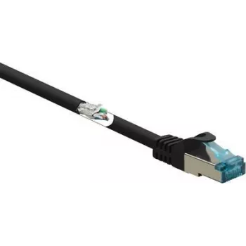 Renkforce RF-5047476 Network Cable Black 3 m Cat6a S/FTP (S-STP) (RF-5047476)