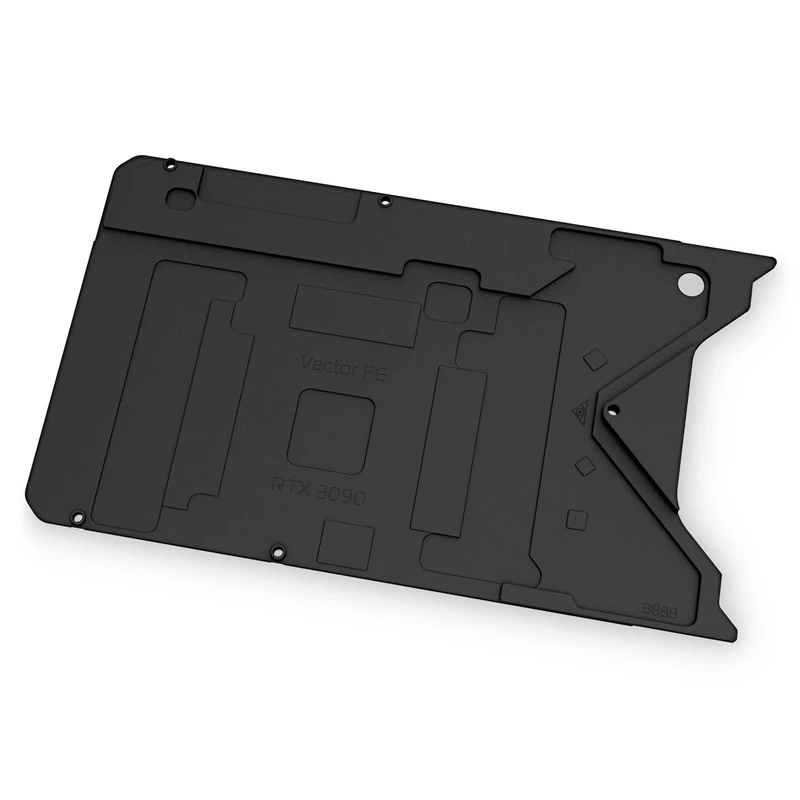 Backplate EK Water Blocks Aluminium Black