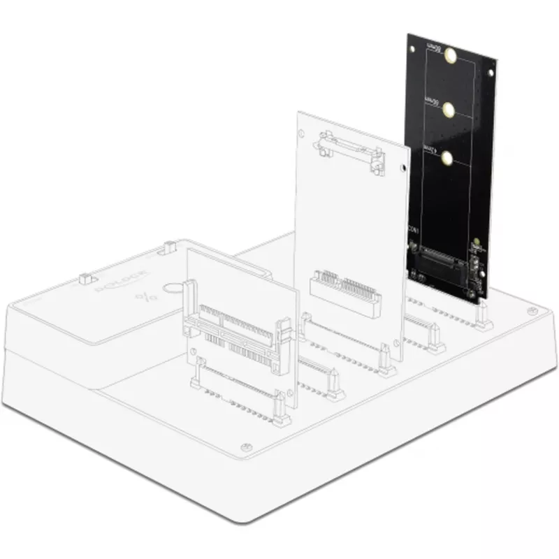 DeLOCK - Interface Adapter - M.2 - M.2 Card - SATA 6Gb/s (64099)