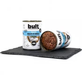 Wet dog food BULT Rich in cod 800 g pouch — complete adult dog wet food, 800 g