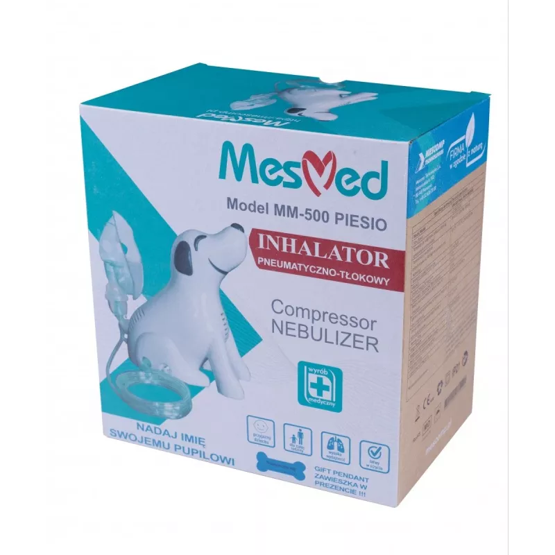 Inhaler Mesmed MM-500 Piesio pneumatic-piston portable design