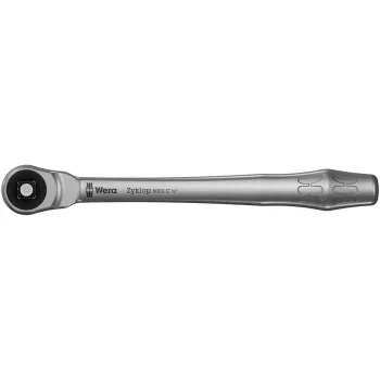 Wera 8100 SB 7 - Steckschlüssel-Set - Schwarz - Chrom - CE - Ratschengriff - 1 Stück(e) - 3/8 Zoll