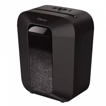 Fellowes Powershred LX41 paper shredder Particle-cut shredding Black