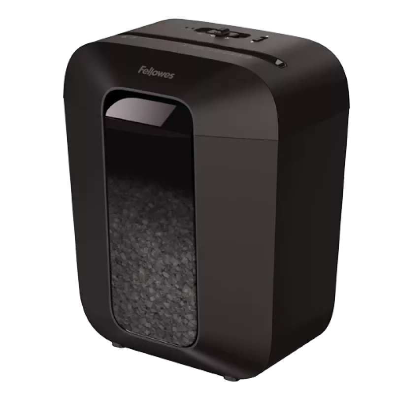 Fellowes Powershred LX41 paper shredder Particle-cut shredding Black