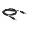 Audio cable DeLOCK 84438 5m 3.5mm Male to Male Black