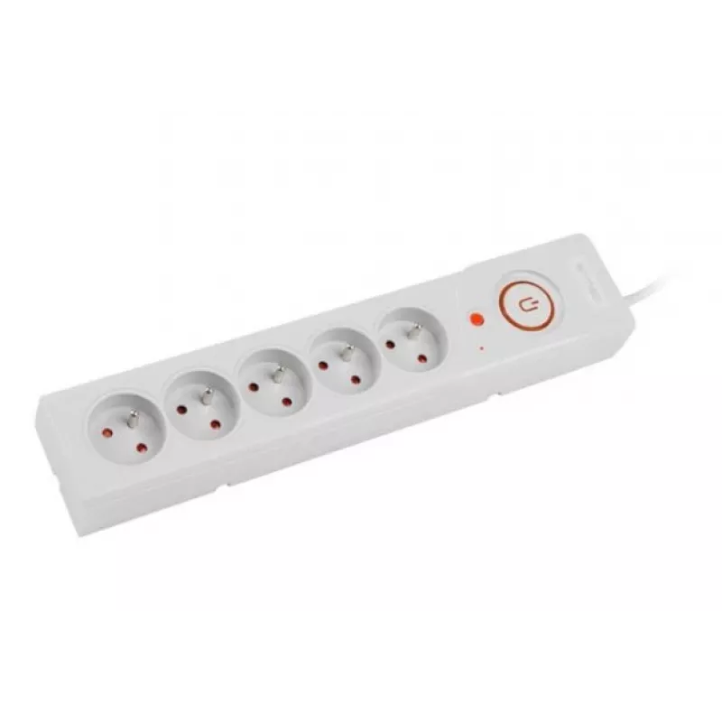 Power Strip Armac Z5 1.5M 5X 230V PL 10A Cable Organizer Gray
