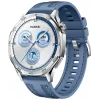 Smartwatch HUAWEI WATCH GT5 46mm — 1.43 inch AMOLED, GPS, 524 mAh, stainless steel case, blue woven band