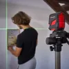 Laser level Einhell TC-LL 2 G — self-leveling green cross and 360° line