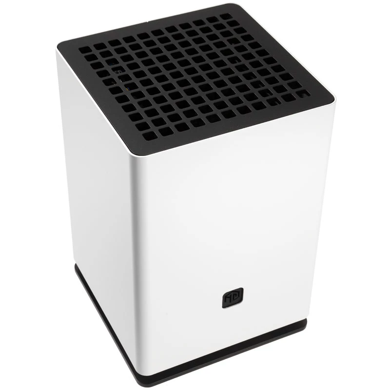 HGC Osmi 3.1 Aluminum Mini-ITX Case - white