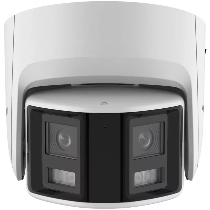 IP security camera Hikvision DS-2CD2346G2P-ISU/SL 4MP turret, 2.8 mm lens, 180° FOV, IR 30 m, IP67, PoE/DC