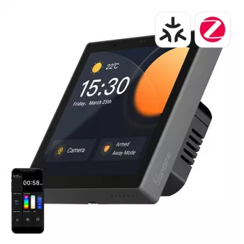 Wall-mounted Smart Control Panel Sonoff NSPanel Pro — Wi‑Fi, Bluetooth, ZigBee support, model NSPanel86PB