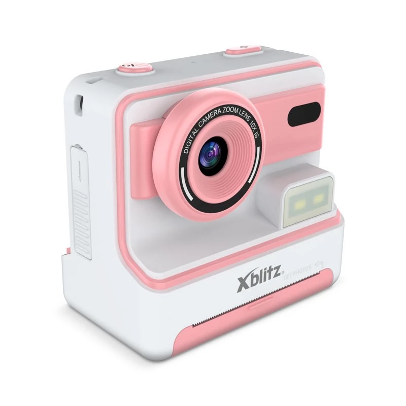 Xblitz FLASH PINK Instant Camera with Thermal Printer for Children
