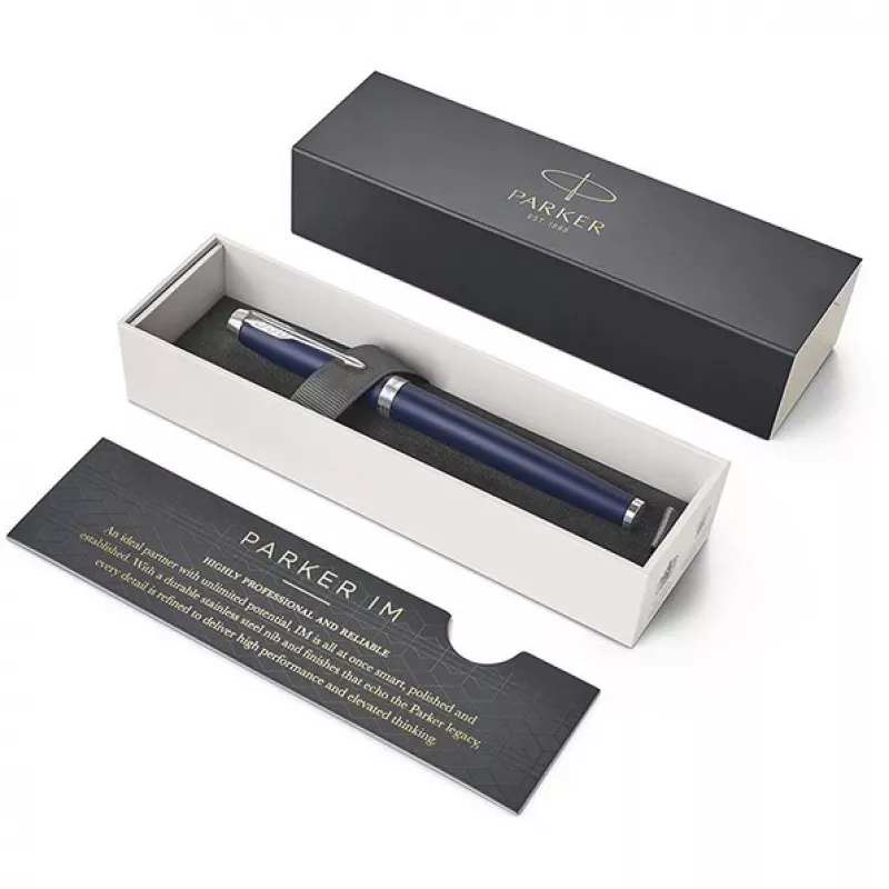 Parker IM fountain pen Cartridge filling system Blue 1 pc(s)