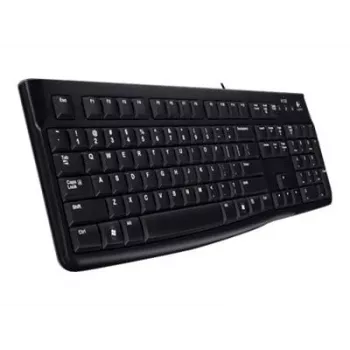 Desktop MK120, wired, USB, QWERTZ, black, mouse included