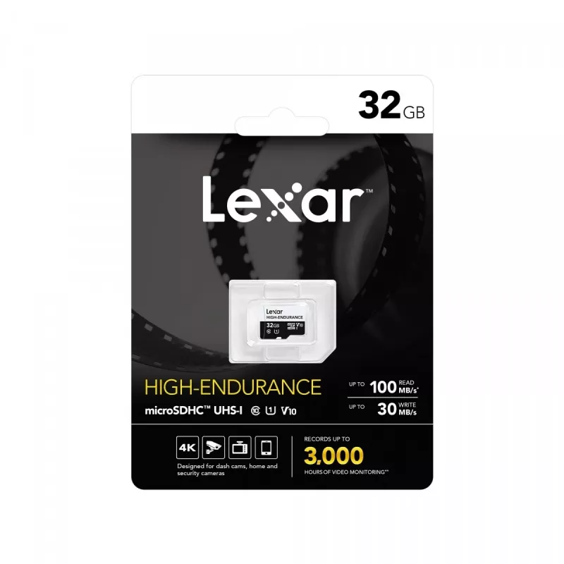 microSD High Endurance card 32GB C10 A1 U1 V10 100/30MB/s