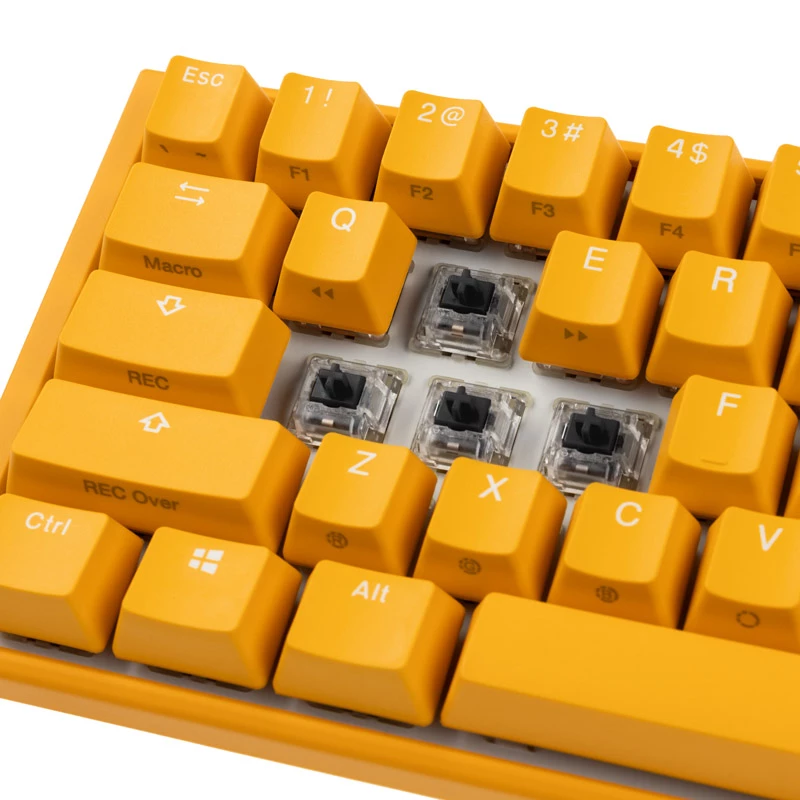 Ducky One 3 Mini Yellow keyboard Gaming USB QWERTY US English
