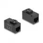 DeLOCK 90638 keystone module Flat Black RJ-45
