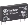 Finder Solid-State-PCB Relay, Series 34 34.81.7.024.8240 load current 2 A switching voltage 230 V/AC (34.81.7.024.8240)