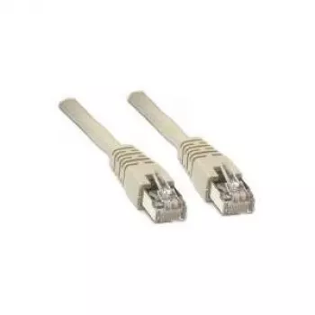 Wentronic Goobay CAT 5e Patch Cable, SF/UTP, Grey, 10 m - CCA Copper Mix (50149)
